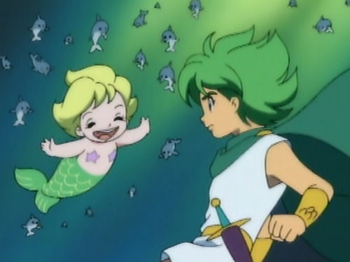Umi no Triton (2000) Anime Poster