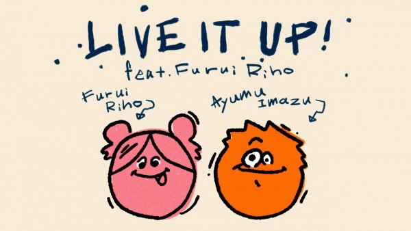Live It Up! feat. Furui Riho Anime Poster